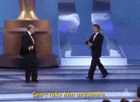 can't take him anywhere GIF by The Academy Awards