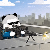 Shoot Bang GIF by Kanpai Pandas