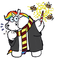 Fun Rainbow Sticker by Pummeleinhorn