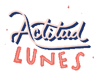 Lunes At3 Sticker by Andrea Tredinick