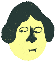 Tired Yeah Right Sticker by Torkel Tirén