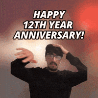 12Th Anniversary GIF