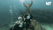 breaking news swimming GIF by NowThis 