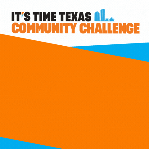 itstimetx giphyupload challenge accepted itt its time texas GIF
