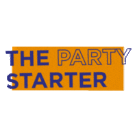 Thepartystarter Sticker by Campuskey