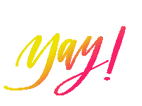 Lettering Omg Sticker