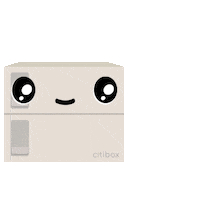 Citibox waiting amazon courier esperando Sticker