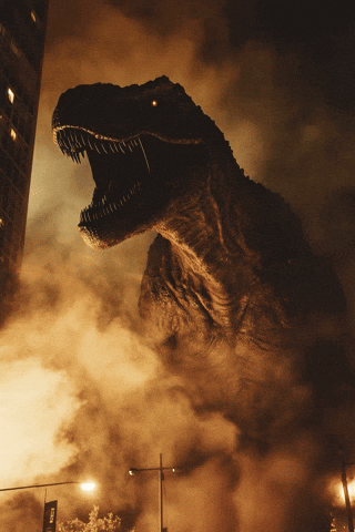 T-Rex Art GIF