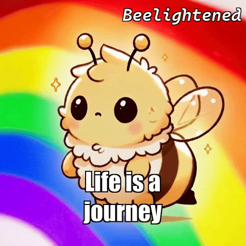 Rainbow Joy GIF by Beelightened
