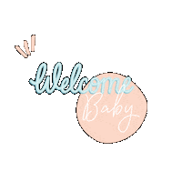 Welcome Baby Sticker