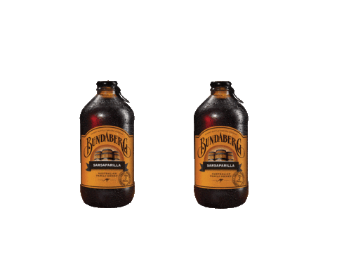 Cheers Bundaberg Sarsaparilla Sticker by Bundaberg Brewed Drinks