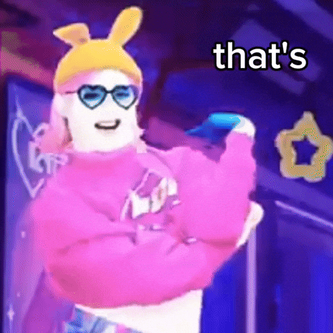 ViolettaJD giphygifmaker y2k just dance youre lying GIF