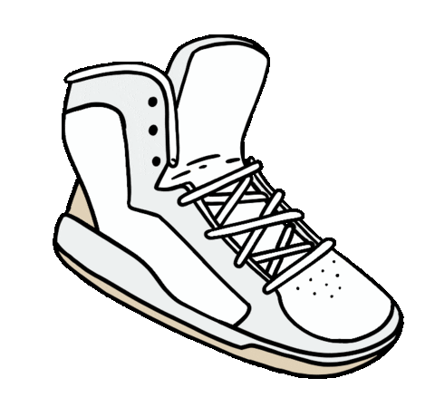 Shoes Kick Sticker