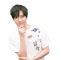 Confused Sticker