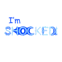 Shocked Shook Up Sticker
