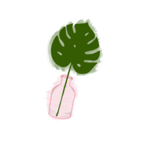 Plant Entertainer Sticker by Eva NYC