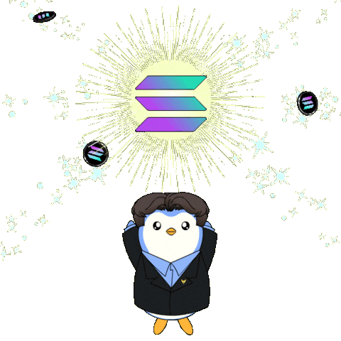Crypto Penguin Sticker by Pudgy Penguins