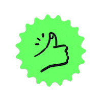 qwickinc lets go thumbs up good job way to go Sticker