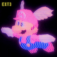 Polygon1993 art anime glitch 90s GIF