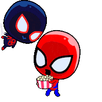 Peter Parker Sticker Sticker by Sony Pictures Animation
