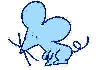 Mouse Souris Sticker by Marie Spénale