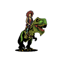 T-Rex Festival Sticker by RuhrpottRodeo