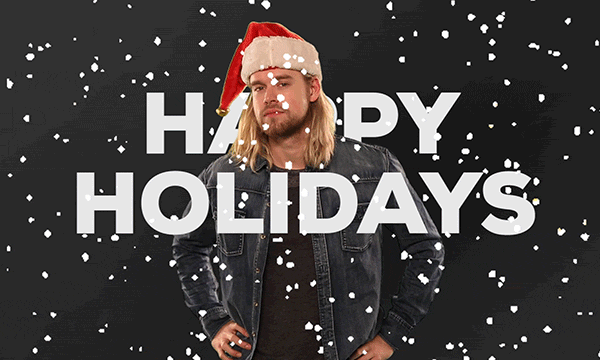 Happy Holidays GIF by Chord Overstreet