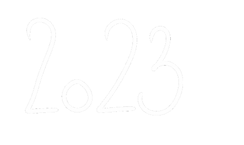 New Year Typography Sticker