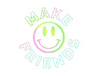 Best Friends Hippie Sticker by FESTY BESTY®️