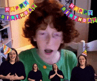 Julia Birthday GIF by wildKitty