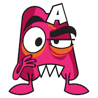 New York City Abc Sticker by Phetus