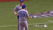 coach hugs GIF by MLB