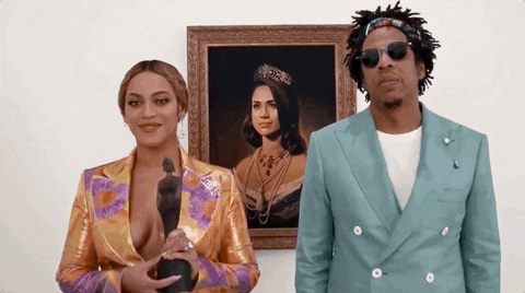 giphyupload beyonce giphynewsinternational jay z meghan markle GIF