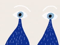 Sad Tears GIF by Barbara Pozzi