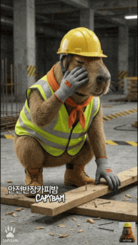 Accident Capybara GIF