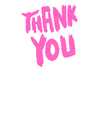 Kawaii Girl Thank You Sticker by Zhotcita
