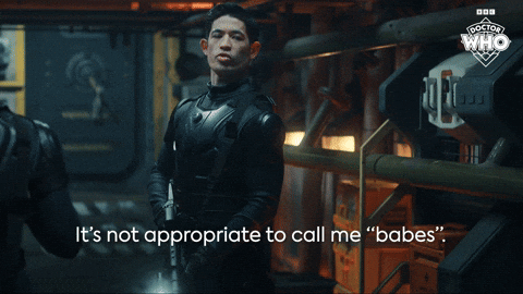 Dont Call Me That Season 2 GIF by Doctor Who