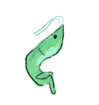 Shrimp Ok Sticker