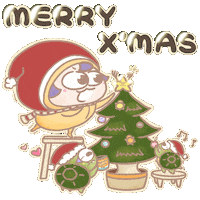 Feliz Navidad Christmas Sticker