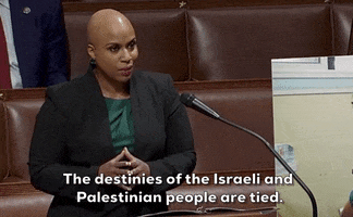 Ayanna Pressley Israel GIF by GIPHY News