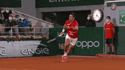 Stretching Novak Djokovic GIF by Roland-Garros