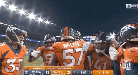 Denver Broncos Football GIF by NFL