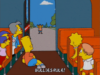looking bart simpson GIF