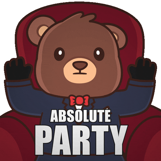 Hands Up Party GIF by BEARISH