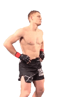 JackDella fight australia hype mma Sticker