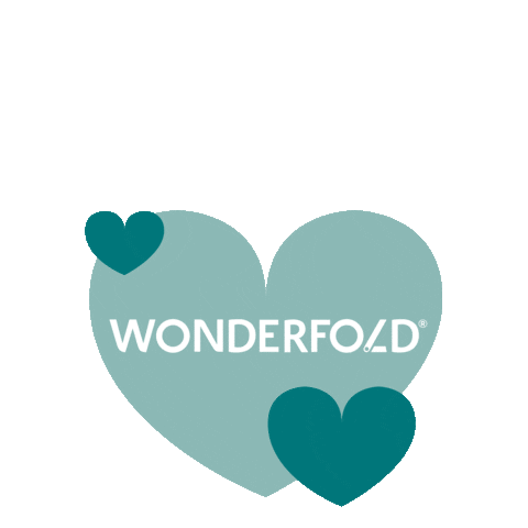 Heart Love Sticker by Wonderfold