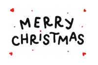 Happy Merry Christmas Sticker