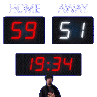 51 Away Sticker