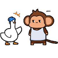 Line Art Shut Up Sticker by Chimpers