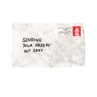 Sending Post Office Sticker
